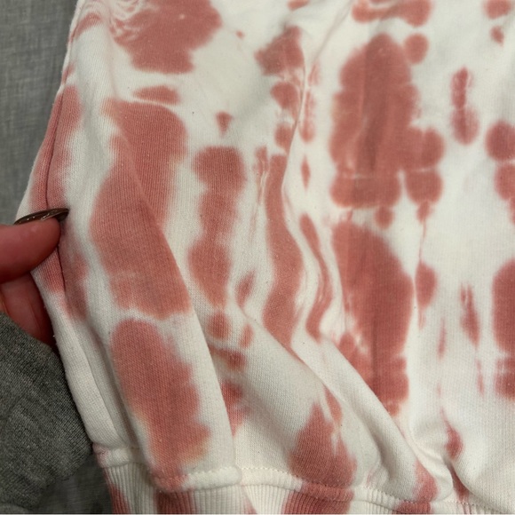 Loft Tie-Dye Lounge Set - Pink and White - Picture 3 of 14